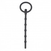 Sinner Gear Long Hollow Silicone Penis Plug 096 - Silikónový dilatátor